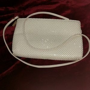 Vintage Whiting and Davis mesh crossbody